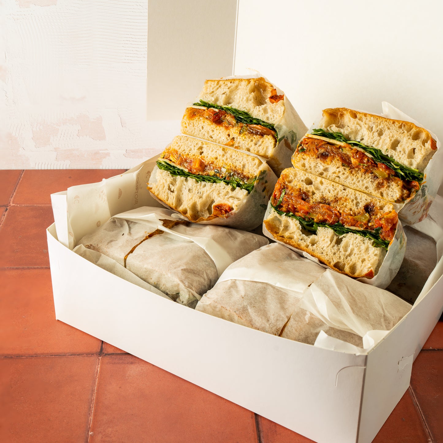 HUMMUS FOCACCIA SANDWICHES BUNDLE