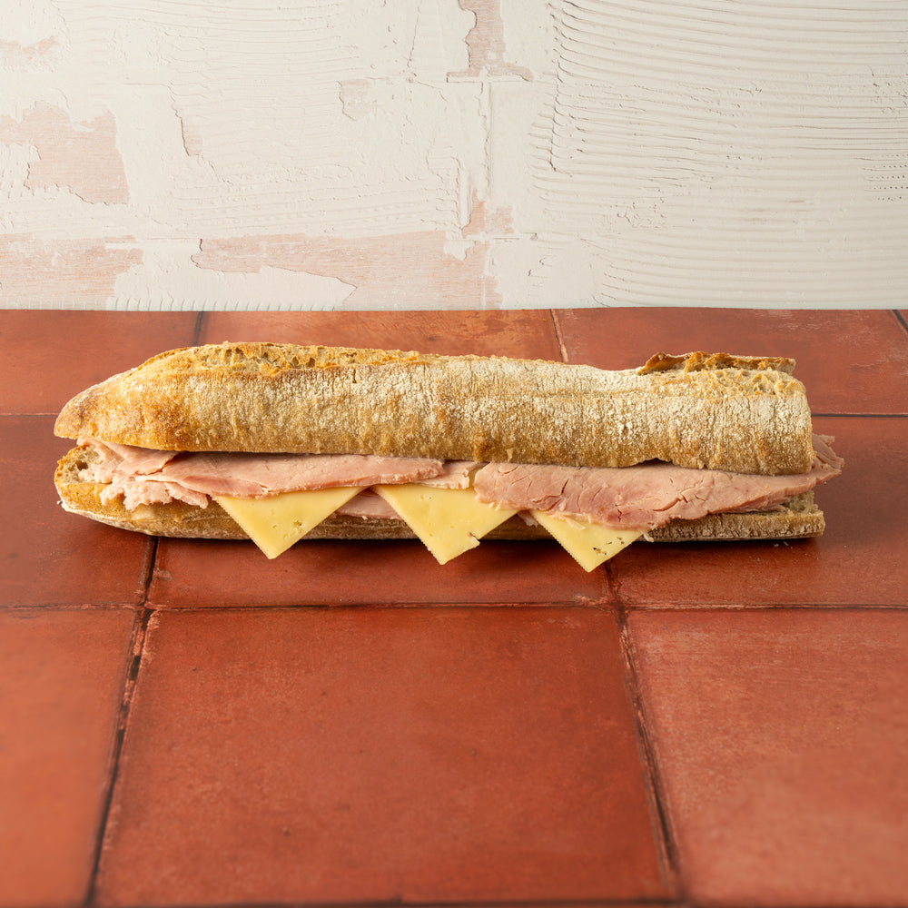 HAM & EMMENTAL BAGUETTE