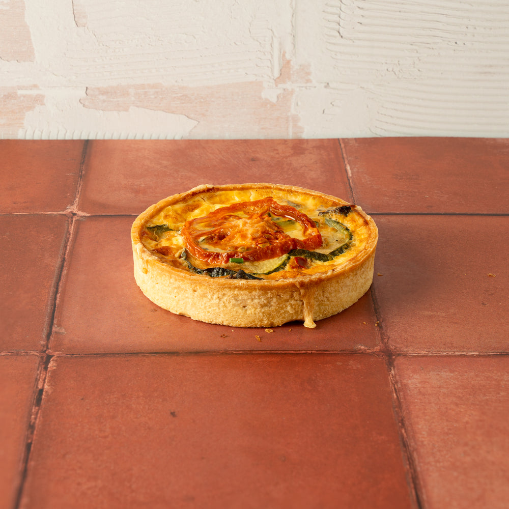 ROASTED VEGETABLE QUICHE