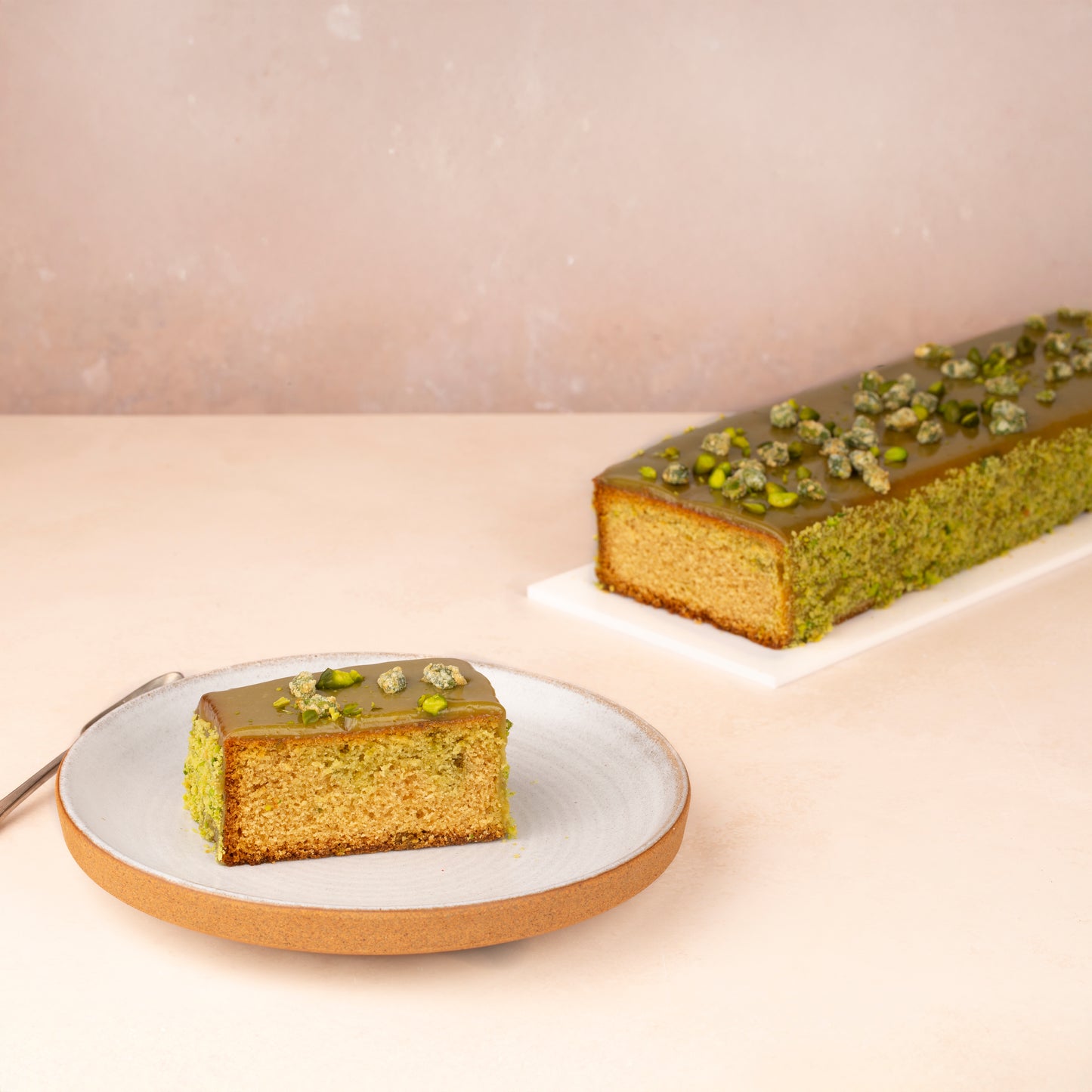 Pistachio Loaf Cake
