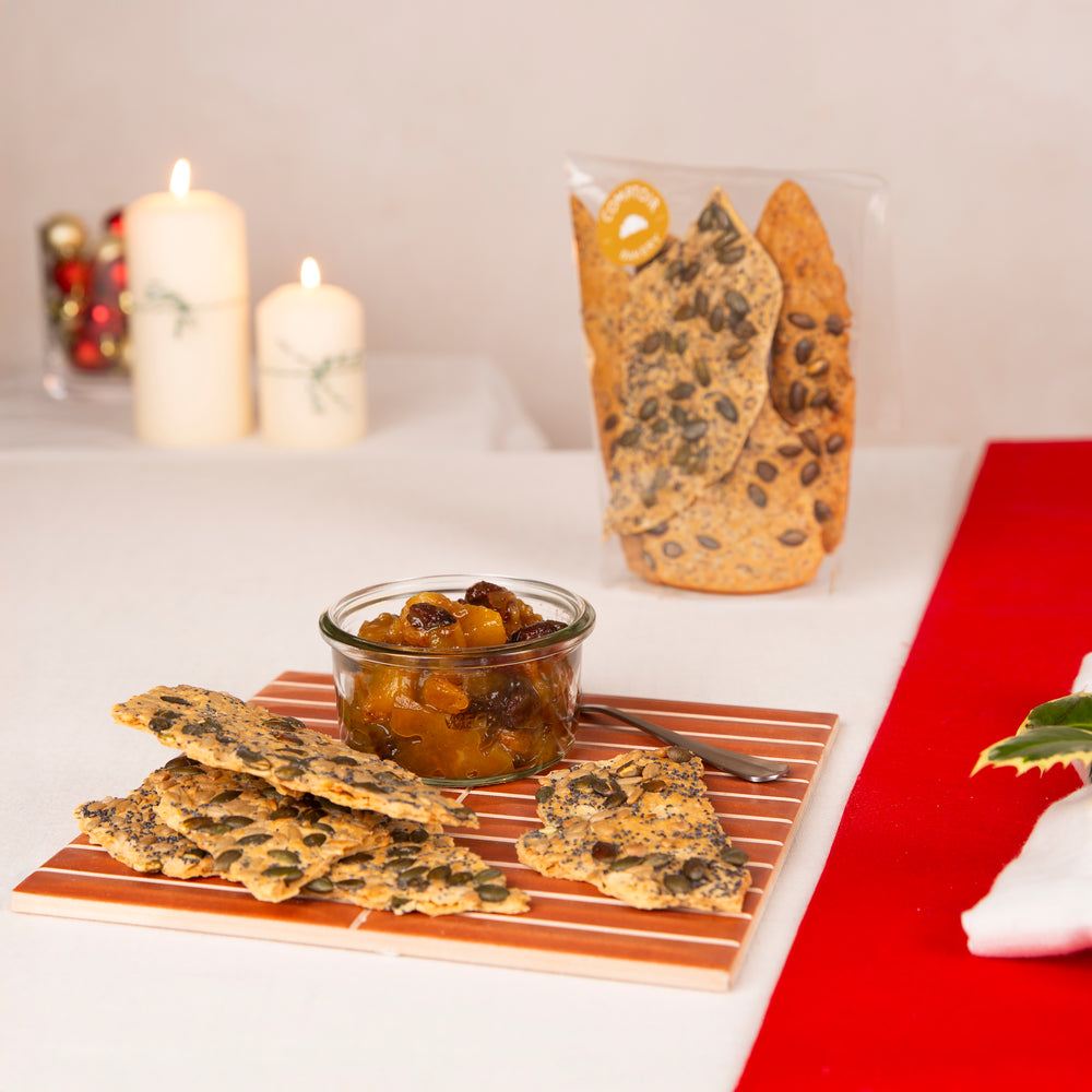 
                      
                        Pack of Crackers and Chutney
                      
                    