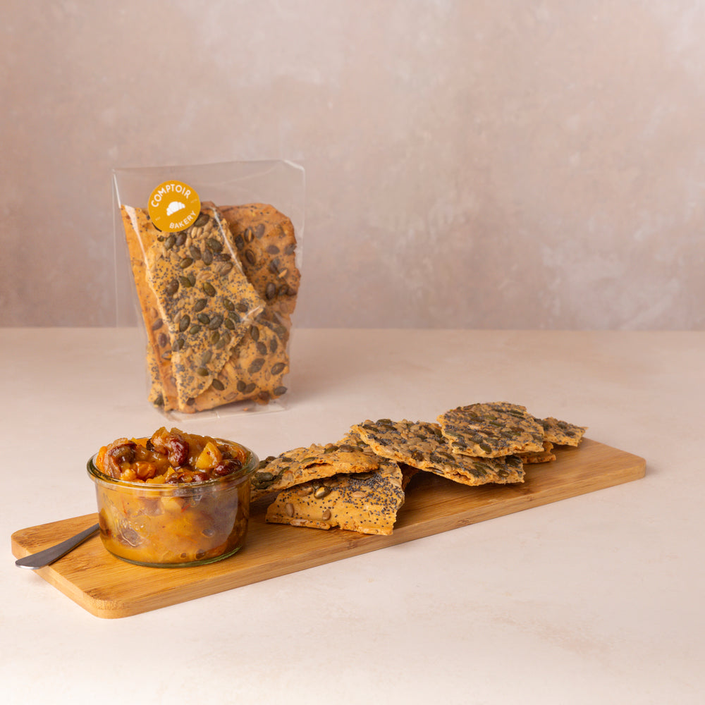 
                      
                        Pack of Crackers and Chutney
                      
                    