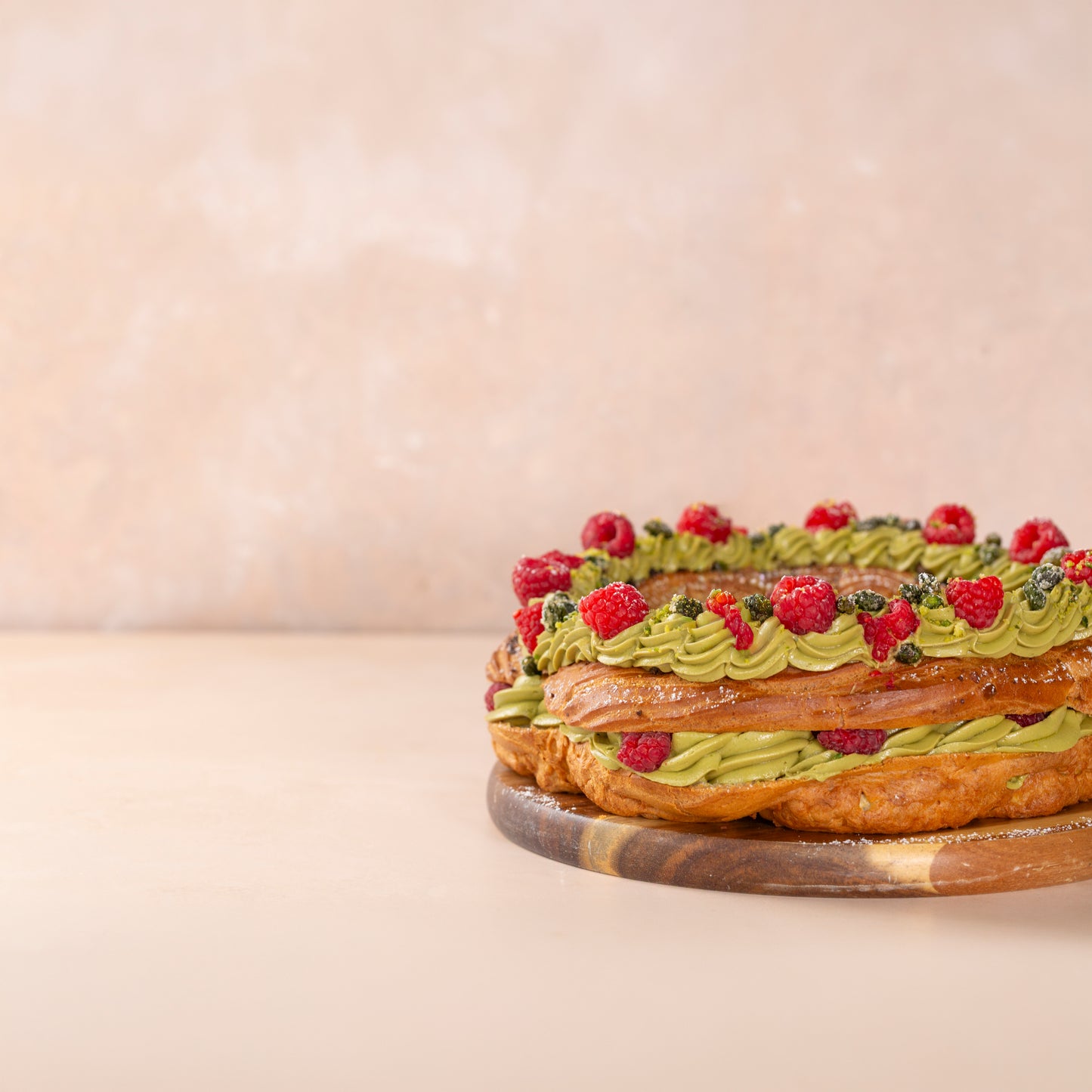 Pistachio Paris Brest Celebration Crown